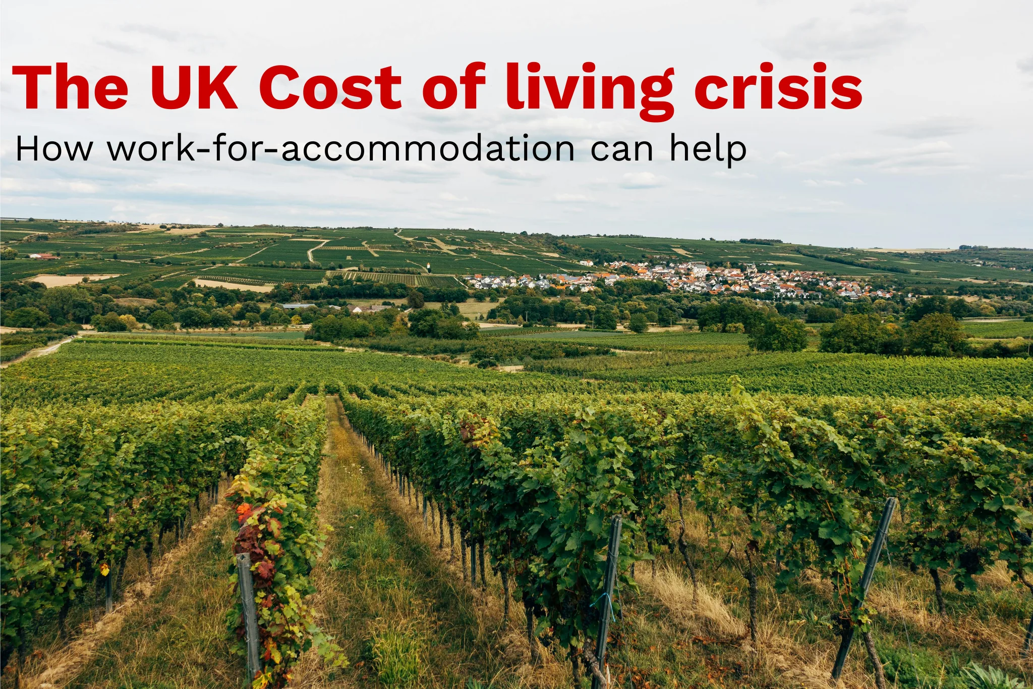 Cost of Living Crisis: Work for Accommodation UK