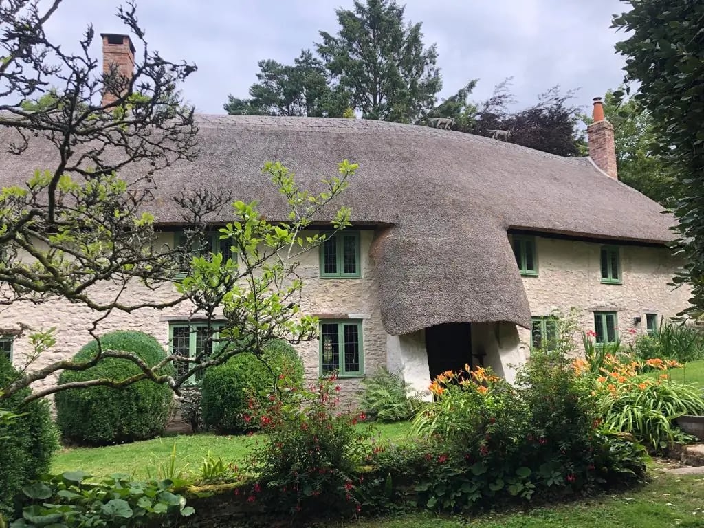 500-year old Thatched cottage, Devon - Thumbnail 1