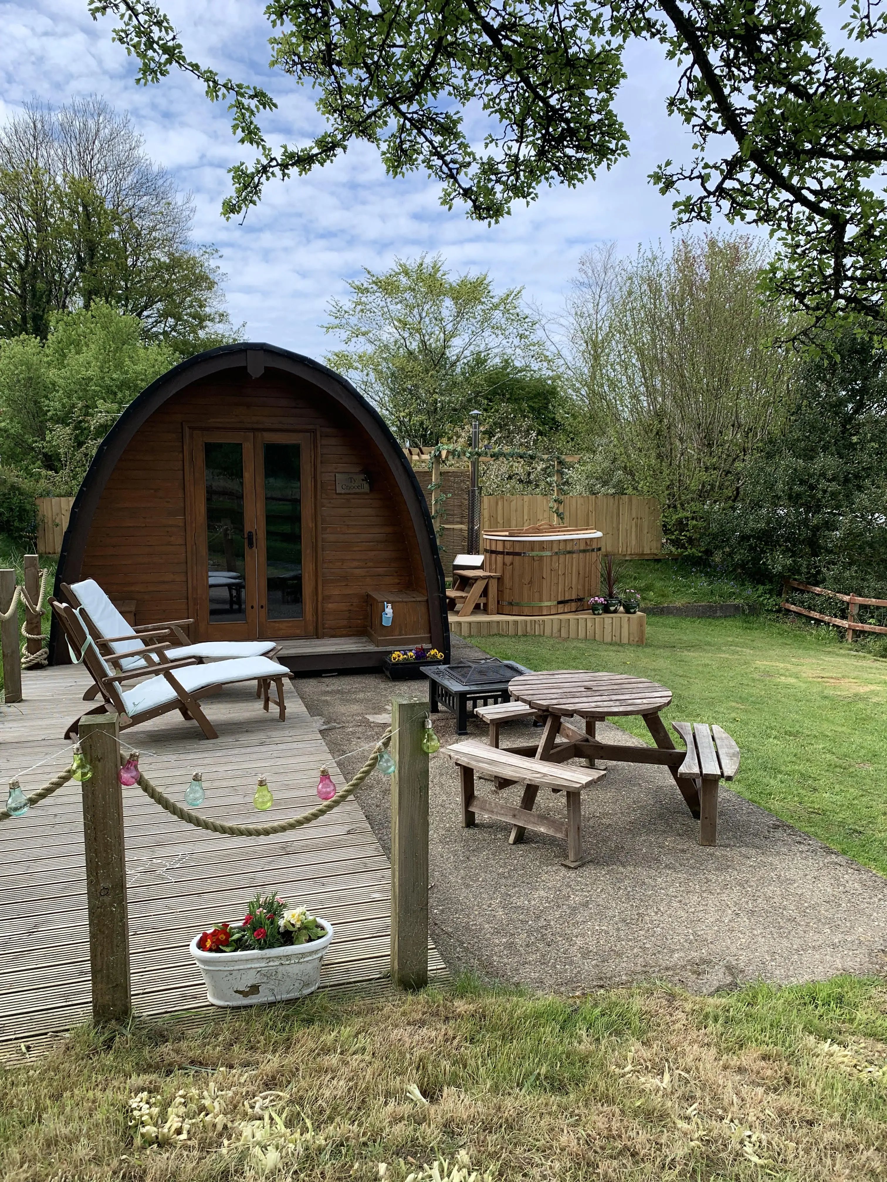 Glamping on a farm, west Wales - Thumbnail 1