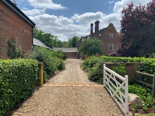 Rural, peaceful farmhouse