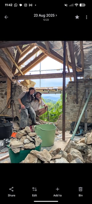 Farmstay and barn restoration, Wales