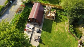 Glamping on a farm, west Wales
