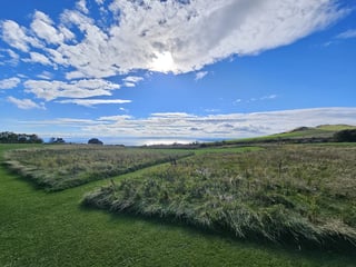 Pitch up by the Scottish coast