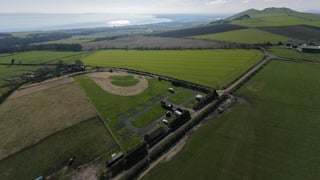 Pitch up by the Scottish coast