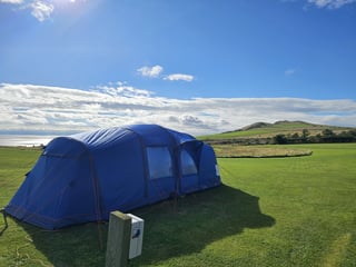 Pitch up by the Scottish coast