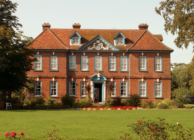 English countryside manor house