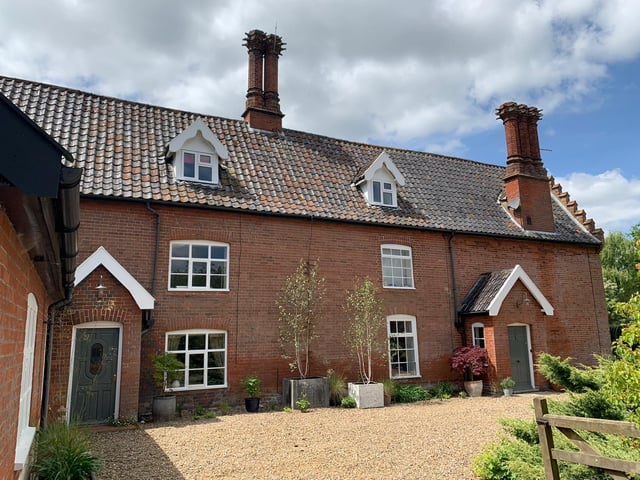 Rural, peaceful farmhouse